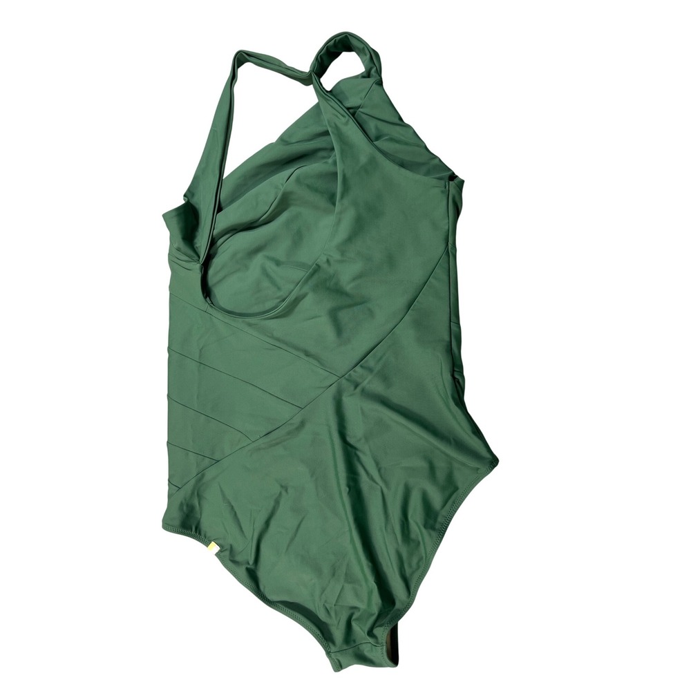 Summersalt One Shoulder One Piece Swimsuit Women's Size 14 Green - Picture 2 of 4